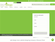Tablet Screenshot of gulfwebdesigns.com